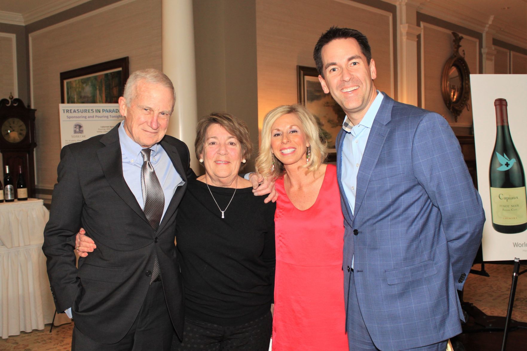 Mike and Kathie Phillips, Emily and Michael Hickey